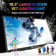 iProda IP-20240301 18.5 Inch Portable Monitor 120Hz FHD 1080P USB-C HDMI for Laptop PS5/4 Mac PC Gaming