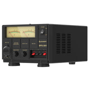 Jesverty Universal Compact Bench Power Supply, 30 Amp Regulated, Adjustable 9-15 Volt Output, Cooling Fan, Screw Type Terminals, SPS-30II