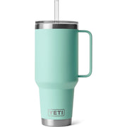 YETI Rambler Mug with Straw Lid - Seafoam - 42 oz. - Stainless Steel