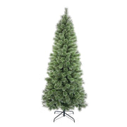Holiday Time 010-1492WN Brighton Cashmere Artificial Christmas Tree, 7-Foot, Green, 500 Branch Tips, with Metal Stand