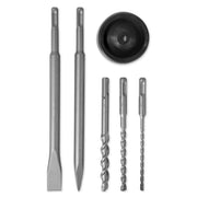 WEN 12-Amp Variable Speed SDS Plus Corded Rotary Hammer Kit, 1-3/16-Inch Capacity, Three Modes, Includes Case, Chisels, Drill Bits, RH1042