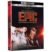 Anderson Epic Elvis Presley in Concert 4K Ultra HD Blu-ray Documentary with Neon Decal