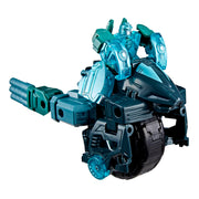 Hasbro Transformers Generations Age of the Primes Deluxe Micronus Prime 5.5-Inch Articulated Action Figure with Chimera Stone Accessory, Turquoise