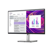 Dell P2423D 23.8-Inch QHD IPS LCD Monitor, 2560 x 1440 Resolution, HDMI DisplayPort USB 3.2 Connectivity, Adjustable Ergonomic Stand, Black Silver