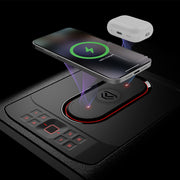 Vaultek DS5i Smart Station Biometric Cabinet Style Safe with Dual Wireless Charging Pads, Auto-Open Drawer, Black