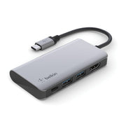 Belkin AVC006BTSGY USB-C 4-in-1 Multiport Adapter