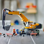 LEGO 6470805 City Yellow Construction Excavator Toy Digger, 633 Pieces