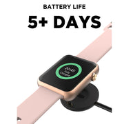 ITech Fusion 3 Unisex Adult Smart Watch Blush Silicone Strap