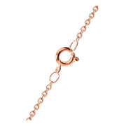 Jacmel Jewelry N902302FRWL-B.WM Disney Minnie Mouse Sterling Silver 14kt Gold Plated Cubic Zirconia Necklace