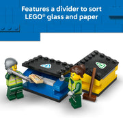 LEGO City Recycling Truck Toy Building Set with 434 Pieces, Minifigures, Accessories, Multicolor, Ages 7+, 60495