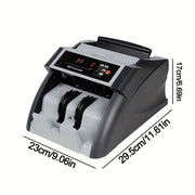 Fitop XR598e Multiple Counting Modes MG/UV Detection Single Denomination Bill Counter, 1000 Bills/Min, Gray, 1