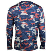 Salt Life Rogue SLX Performance Long-Sleeve T-Shirt for Men - Blue - S