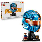 LEGO Editions McLaren F1 Team Oscar Piastri Helmet Building Set, 793 Pieces, Multicolor, 43017