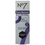 No7 Night Concentrate 0.3% Pure Retinol Facial Treatment, Retinol Optimizer System, Bisabolol Soothing Agent, Matrixyl 3000 Plus, Lightweight Non-Fragrance Formula, 1 fl oz