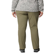 Columbia Leslie Falls Pant II Women's Hiking Pants, Omni-Shield Water Repellent, Stone Green, Size 12 Long, Mid Rise, 208708