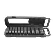 HART HHMTB001 11-Piece 1/2-inch Drive SAE Impact Socket Set, Chrome Vanadium