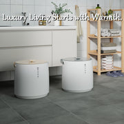 VAJIAZA 20L Towel Warmer Bucket, Large Capacity Fits Two 40