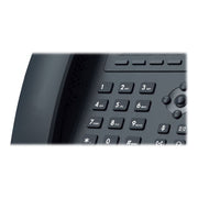 Yealink SIP-T31G VoIP Telephone, Corded, 2 Lines, HD Voice, PoE Enabled, Dual-Port Gigabit Ethernet, Wall Mountable, Classic Gray