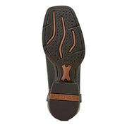 Ariat Sport Antlers Men's Western Boots, Black Adobe, Embroidered Deer Skull and American Flag, Square Toe, 1.5in Horseman Heel, Size 11.5M, 10061231