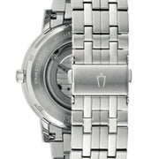 Bulova 96A305 Men's Automatic Stainless Steel Silver Watch 42MM