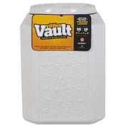 Gamma2 4338 Vittles Vault Outback Pawprint Plastic Pet Food Storage Container, Grey, 35 Pound Capacity