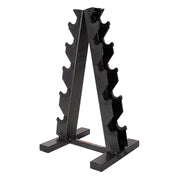CAP RK-12BW A Frame-Style Dumbbell Stand, Black (Holds 5 pairs)