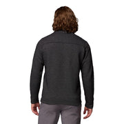 Columbia Great Hart Mountain III Half Zip Fleece Pullover, Black Heather, 4X Tall, 1625233