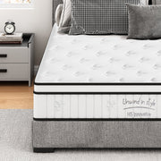 Soges Mattress 12 inch Hybrid Mattress Full Size, Individual Pocket Spring Bed Mattress, Medium