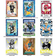 Panini Donruss Optic Football Mega Box, 2025 Edition, Blue, 140 Cards with Rated Rookie Blue Hyper Parallels and Autograph or Memorabilia Cards, 2-18938-20