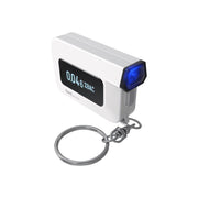 BACtrack C6 Keychain Alcohol Tester, Cordless, White, Portable Breathalyzer with BlueFire Fuel Cell Sensor