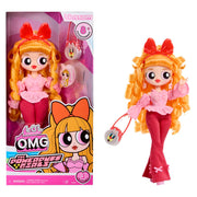 L.O.L. Surprise OMG The Powerpuff Girls Doll, Blossom, Curly Orange Hair, Articulated Fashion Figure, Removable Outfits and Accessories, Collectible Series