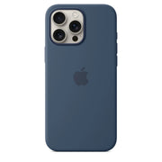 Apple MYYU3ZM/A iPhone 16 Pro Max Silicone Case with MagSafe - Denim