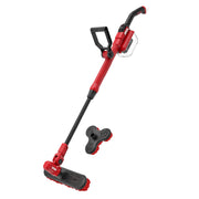 SKIL 12/20V Power Scrubber Kit, Cordless Spin Brush with Interchangeable Medium Bristle Brushes, Telescoping Pole, 20V 2.0Ah Battery, 60W Charger, PB5100D-12
