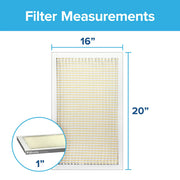 3M 300-4-JU Filtrete MERV 5 Dust Reduction HVAC Furnace Air Filter, 16