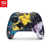 PowerA Advantage Wireless Controller for Nintendo Switch 2, Pokemon Mega Evolutions, Hall Effect Thumbsticks, Mappable Buttons, Motion Controls, Rechargeable Battery, Black