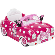 Disney 17611DTR Minnie Mouse Convertible Car 6-Volt Electric Ride-On by Huffy