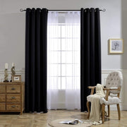 NICETOWN Blackout Curtains 2 Panels - Black Out Curtains 84 Inch Long - Machine Washable
