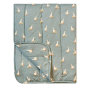 Modern Moments Baby Blanket, Neutral Super Soft Quilted, Gray, 40 x 30 in