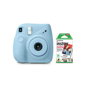 Fujifilm 600018317 Instax Mini 7S Instant Camera (with 10-pack film), Light Blue