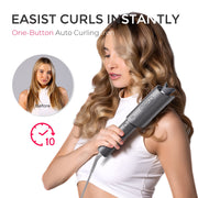 TYMO CURLPRO Automatic Curling Iron, 1 inch, Gray