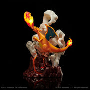Jazwares Pokmon Charizard Deluxe Collector Statue, 13 Inch, Light FX with Glowing Lava and Flames, Official Licensed Action Figure, PKW3173