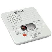 AT&T 1740 Digital Answering Machine with Variable Speed Playback, White