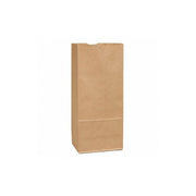 Duro Bag Manufacturing Company Grocery Paper Bags, 40-lb Capacity, Kraft, Flat Bottom, Self-Opening Thumb Notches, 500 Count