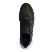 Avia Quickflash Men's Running Sneakers, Breathable Knit Upper, Caged Design, Olive, Medium Width