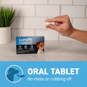 Sercz Capstar Oral Flea Treatment for Small Dogs 2-25 lbs, Fast-Acting Chewable Tablets, 6 Count, 11.4 mg