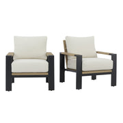 Better Homes & Gardens 0627598-1 Ventura 2-Piece Outdoor Wicker Chat Chair, Beige