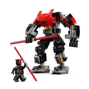 LEGO Star Wars Darth Maul Mech Building Toy with Poseable Battle Suit, Collectible Minifigure, Red Lightsaber, Probe Droid Accessory, 143 Pieces, Ages 6+