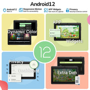 Xgody XGODY-T702 PRO MAX Android 12 Learning Tablet for Kids, B Case -Pink