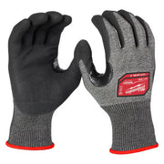 Milwaukee 48-73-7154E Cut-Resistant Dipped Gloves, Cut Level A5, Nitrile, Rough, 2XL Pack of 12