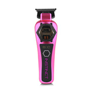 StyleCraft Instinct Metal Edition Cordless Hair Trimmer, Black Diamond Carbon Blade, IN2 Vector Motor, Intuitive Torque Control, Lithium-Ion Battery, SC410M